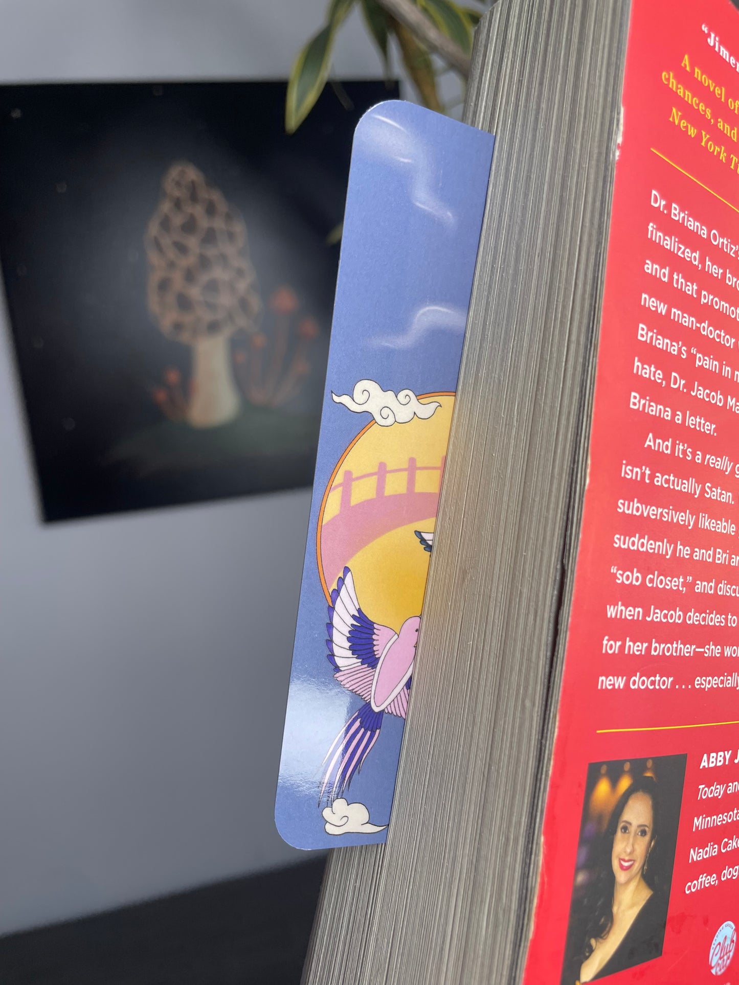 Magpies BookMark for Good Fortune, Luck, Love