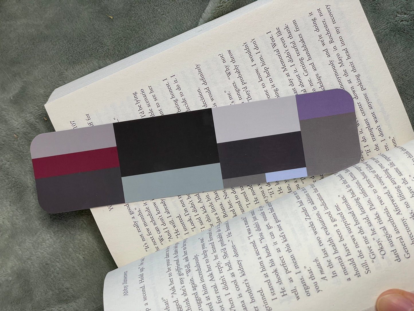 The Untamed Inspire Color Palette Bookmark