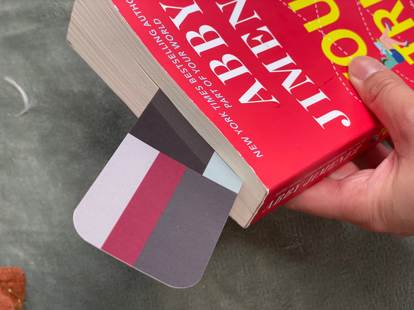 The Untamed Inspire Color Palette Bookmark