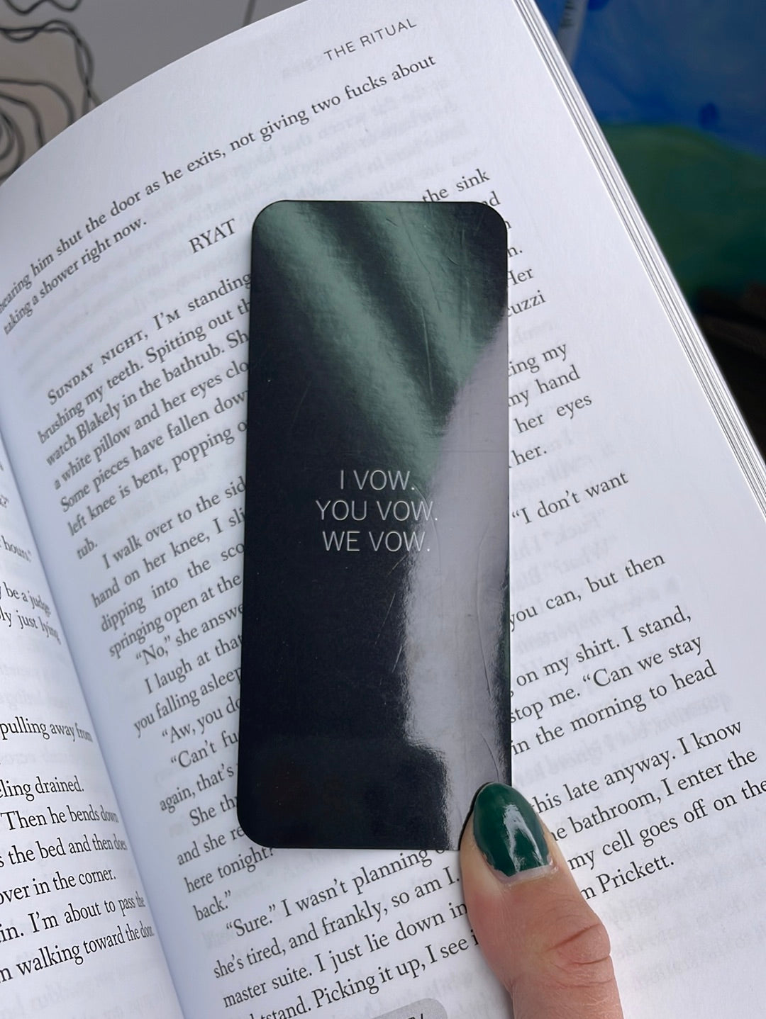 “The Ritual” Inspired Bookmark 🌶️