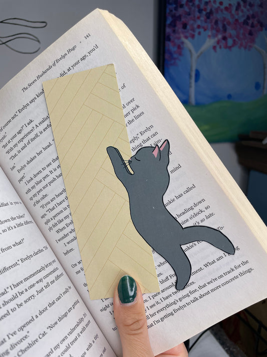 Cute Imperfect Kitty Bookmark